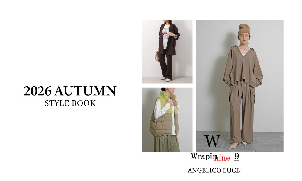 Wrapin nine 9／Angelico Luce | ma28 ONLINE STORE
