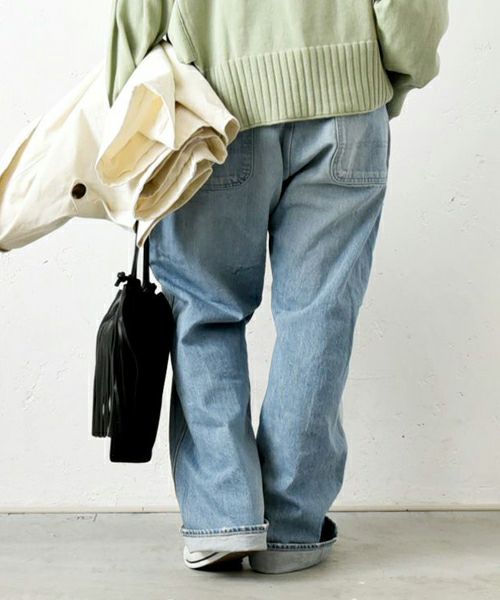 ordinary fits★ベルト付きデニムパンツ　サイズ00 Ordinary fits｜ベルト付きデニムパンツ [[OLF-P037]][C] | ma28