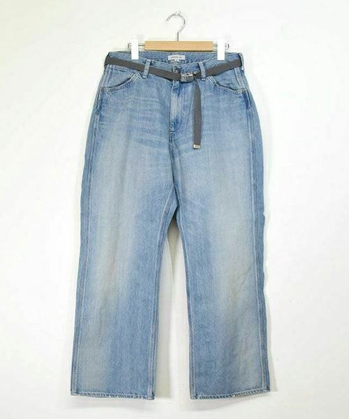 Ordinary fits｜ベルト付きデニムパンツ [[OLF-P037]][C]
