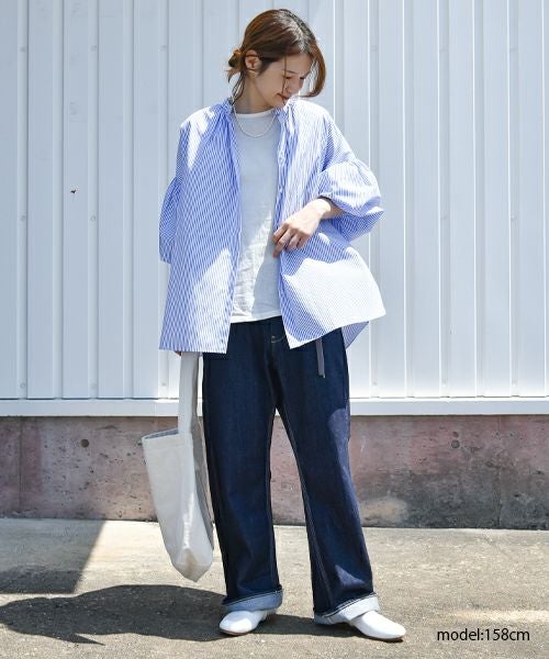 Ordinary fits｜ベルト付きデニムパンツ [[OLF-P037OW]][C] | ma28