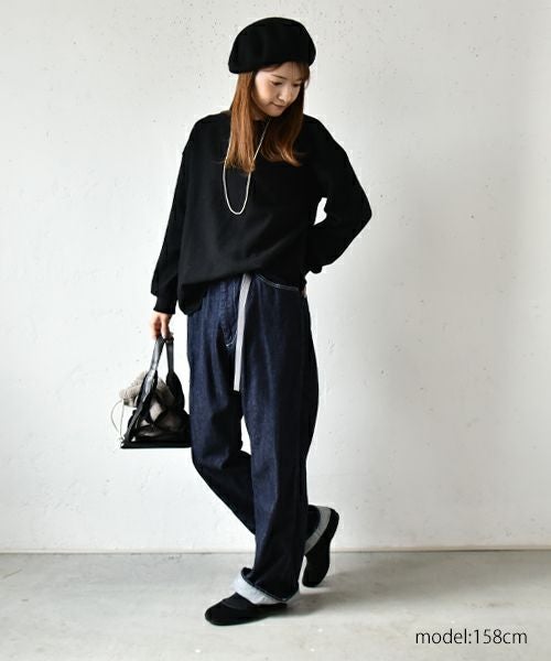 Ordinary fits｜ベルト付きデニムパンツ [[OLF-P037OW]][C] | ma28