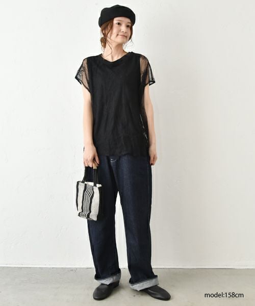 Ordinary fits｜ベルト付きデニムパンツ [[OLF-P037OW]][C] | ma28