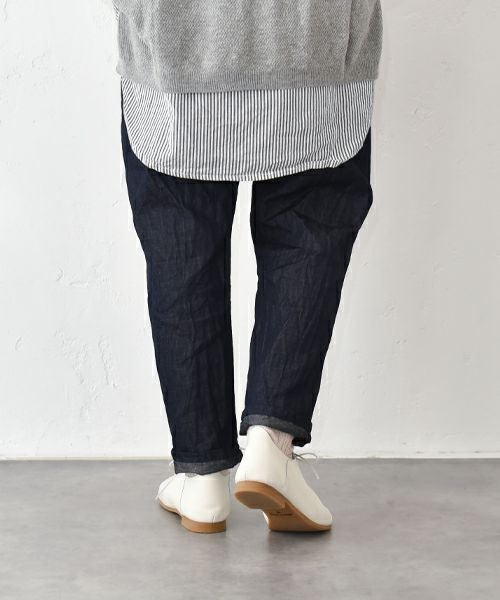 （ｇ）｜ライトデニムテーパードパンツ [[g_328]][C]