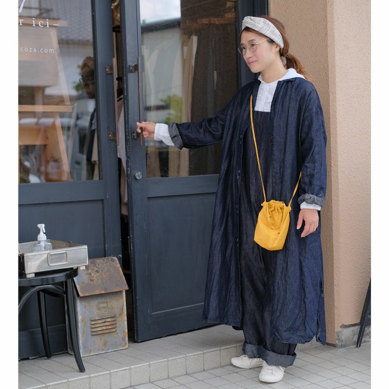 （ｇ）｜ライトデニムシャツワンピース [[g_015D]][C]