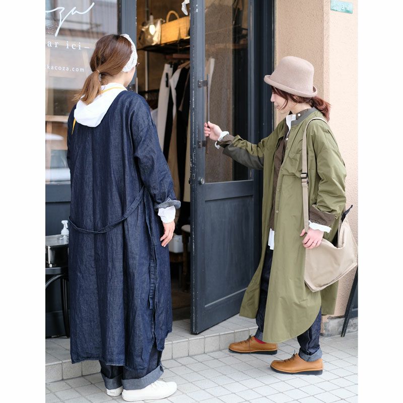 g）｜ライトデニムシャツワンピース [[g_015D]][C] | ma28 ONLINE STORE
