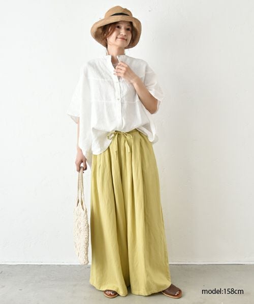 hagumu｜麻カットタンク [[C-672]][C]