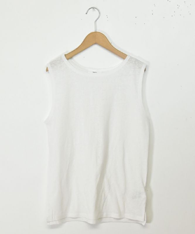 hagumu｜麻カットタンク [[C-672]][C]