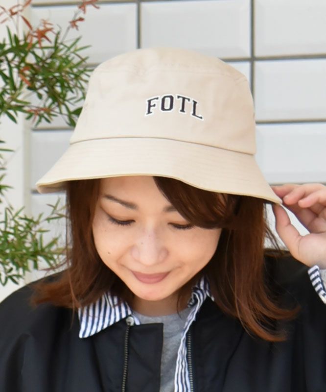 FRUIT OF THE LOOM｜FOTLロゴバケットハット [[80056800]][C] | ma28