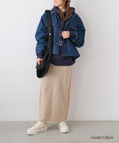  hagumu｜タートルネックテレコインナー [[08067]][C]