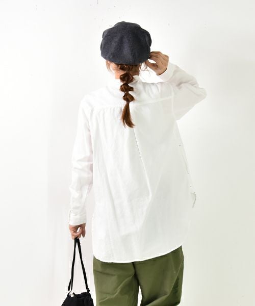 her.｜コットン起毛シャツ [[CE3SH230802A]][C]