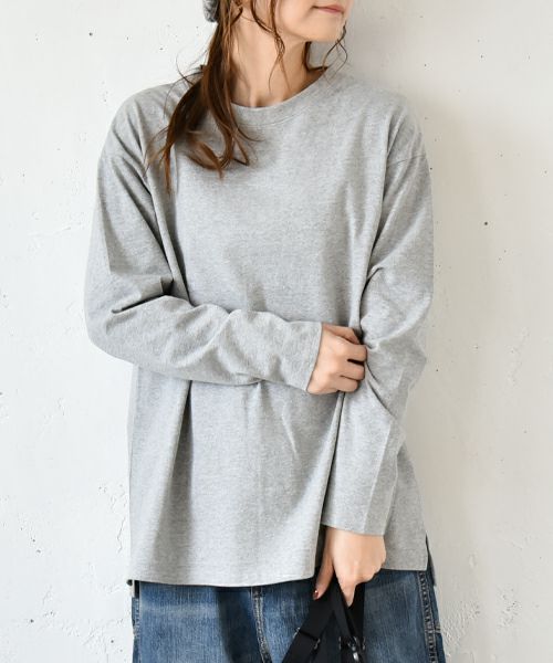 ★現在セール中★【店舗購入 即買い可！】andmary Tシャツ グレー 2026年最新】ANDMARY カラー：グレイ系 レディース ノースリーブ T