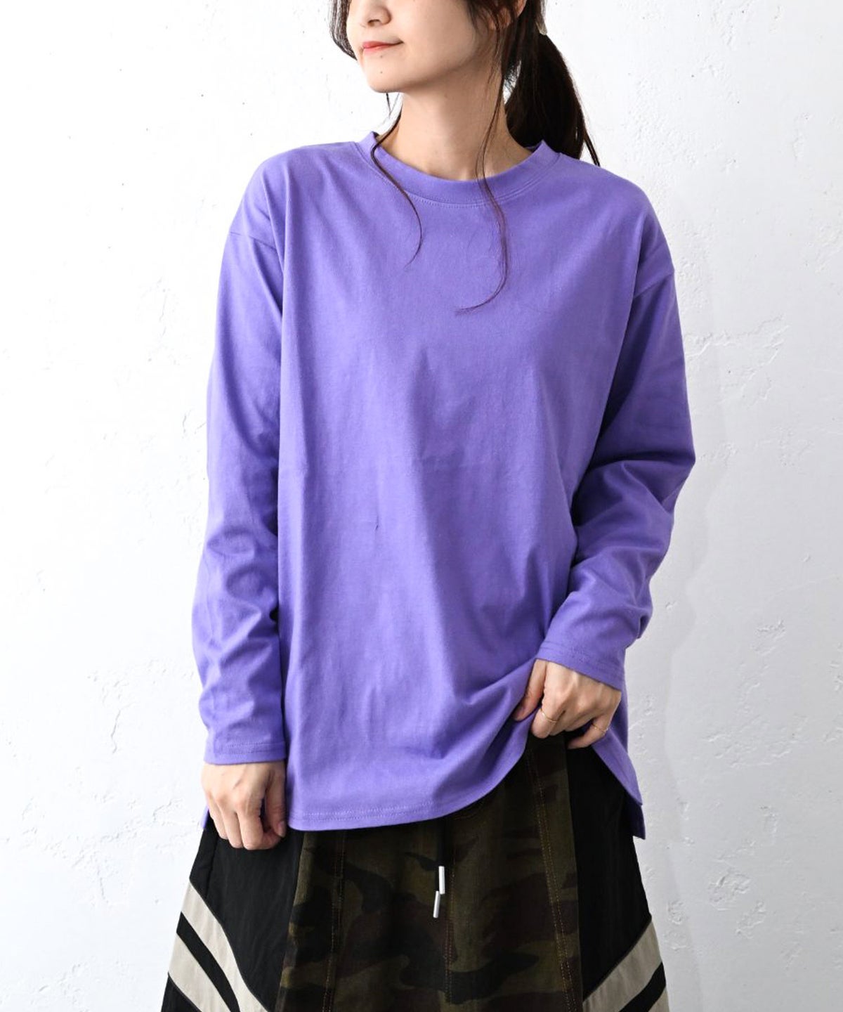 IN THE MARKET｜セットインインナーカットソー [[C-2249]][C]