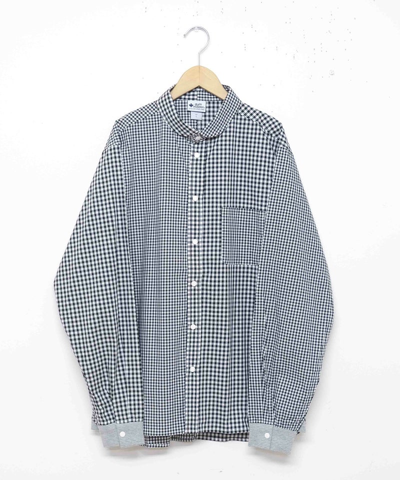  ジムマスター｜ショールカラー L/Sシャツ [[G233732]][D]