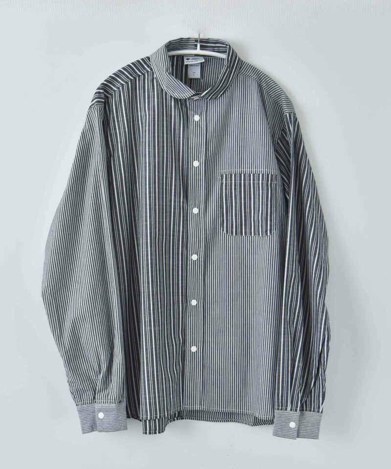  ジムマスター｜ショールカラー L/Sシャツ [[G233732]][D]