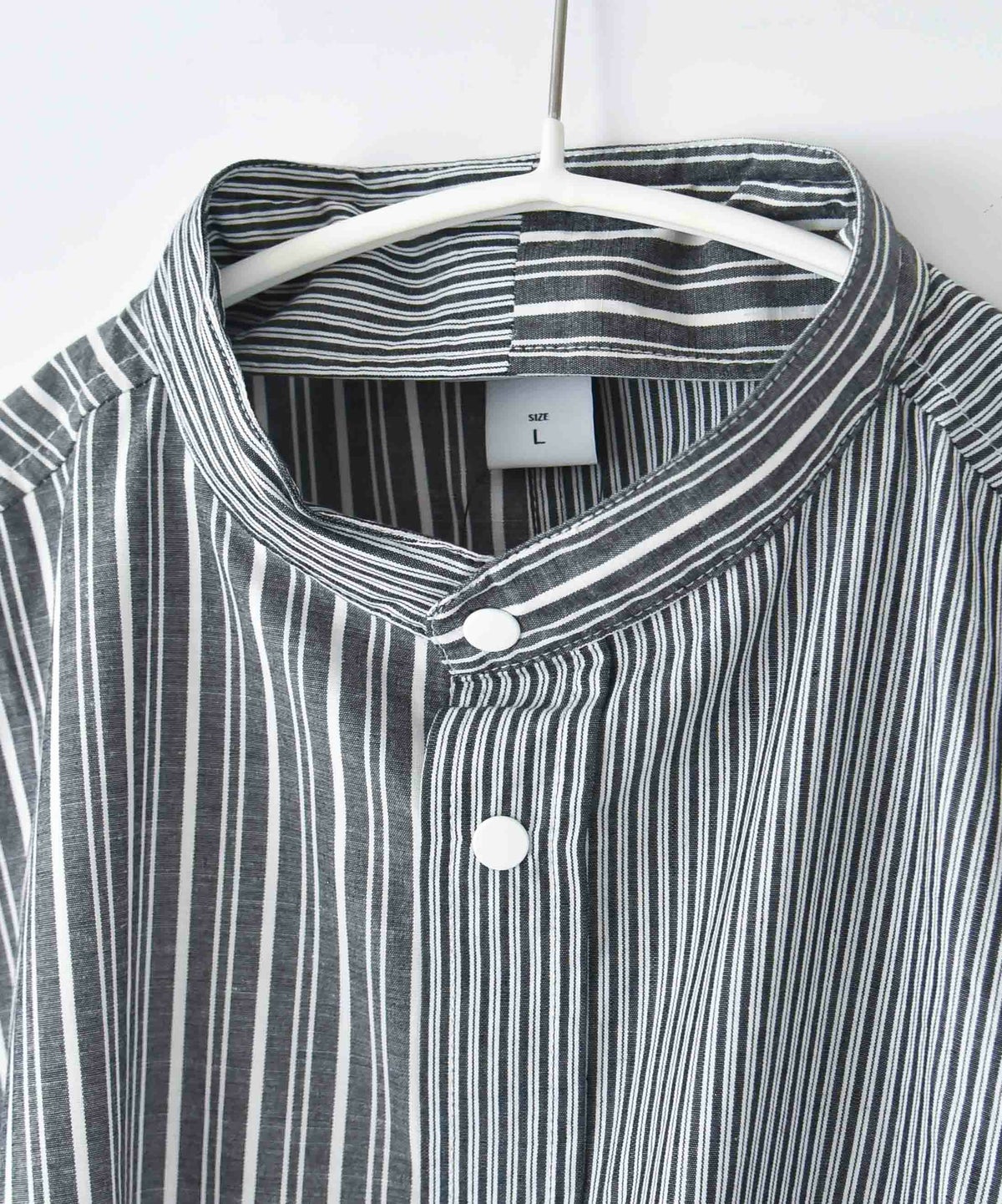  ジムマスター｜ショールカラー L/Sシャツ [[G233732]][D]