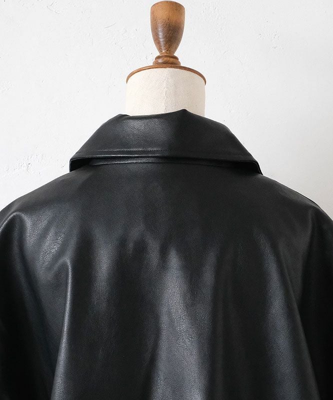 Doux.｜エコレザーコート [[D-2340000]][C] | ma28 ONLINE STORE