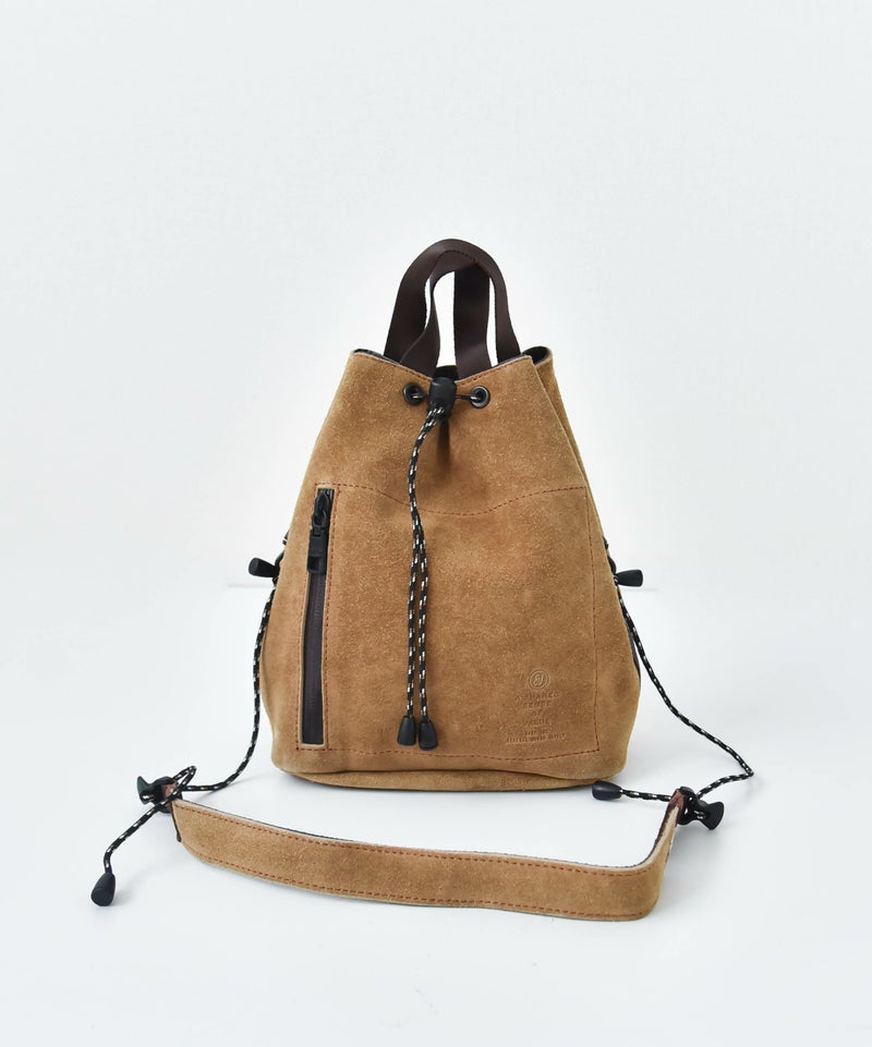 AS2OV　(アッソブ)｜防水スエード巾着バッグ[[091754]][D]