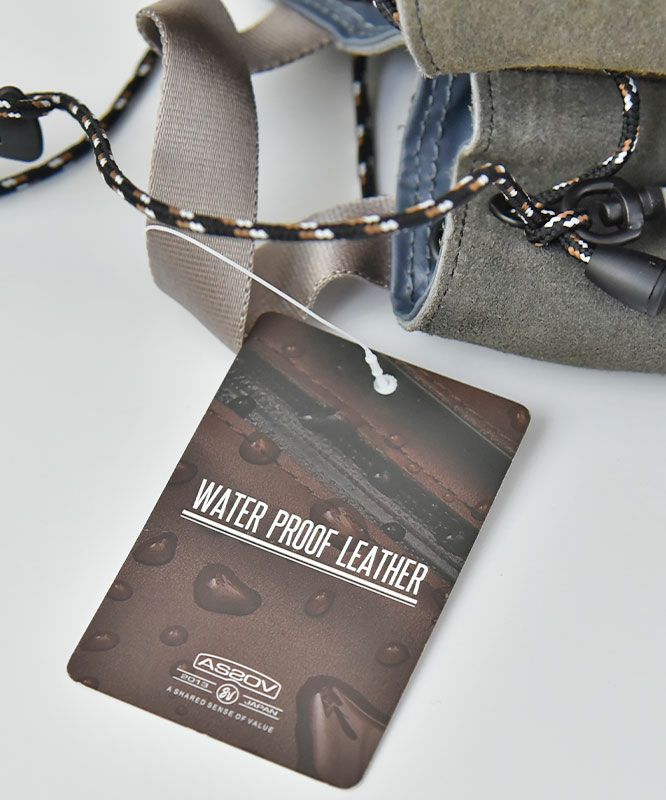 AS2OV　(アッソブ)｜防水スエード巾着バッグ[[091754]][D]