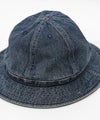  HIGHER｜SELVEDGE DENIM HAT [[HT19005-USED]][D]