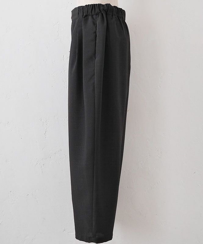 un cinq｜メランジワイドタック コクーンパンツ [[U24-02]]