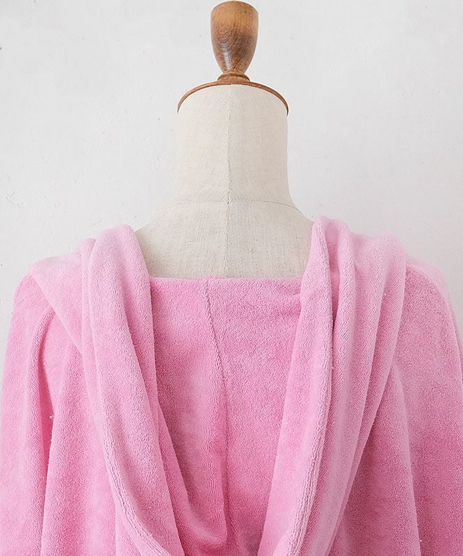  Gives a sense of fullment｜パイル素材Vネックパーカー [[641513]]