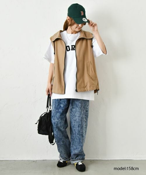 and quarter｜ナイロンベスト [[CE2VE240302]][C]