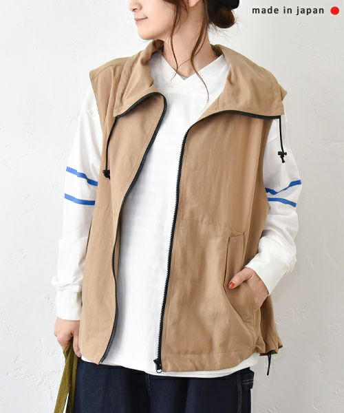 and quarter｜ナイロンベスト [[CE2VE240302]][C]