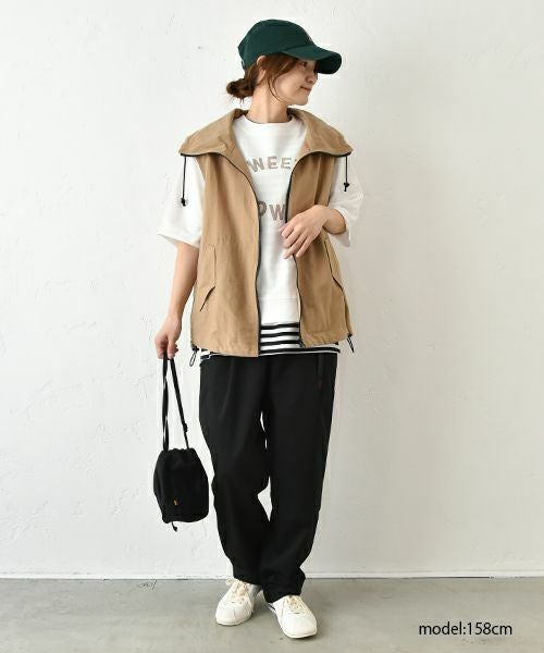 and quarter｜ナイロンベスト [[CE2VE240302]][C]