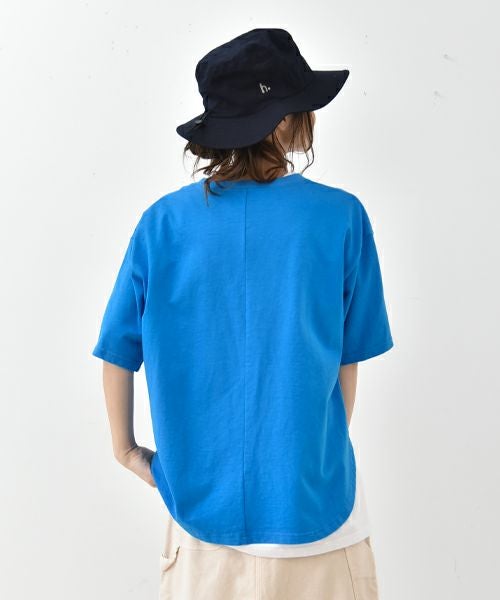 her.｜h.刺繍入りカットソー-半袖 [[CE3CT240403]][C]