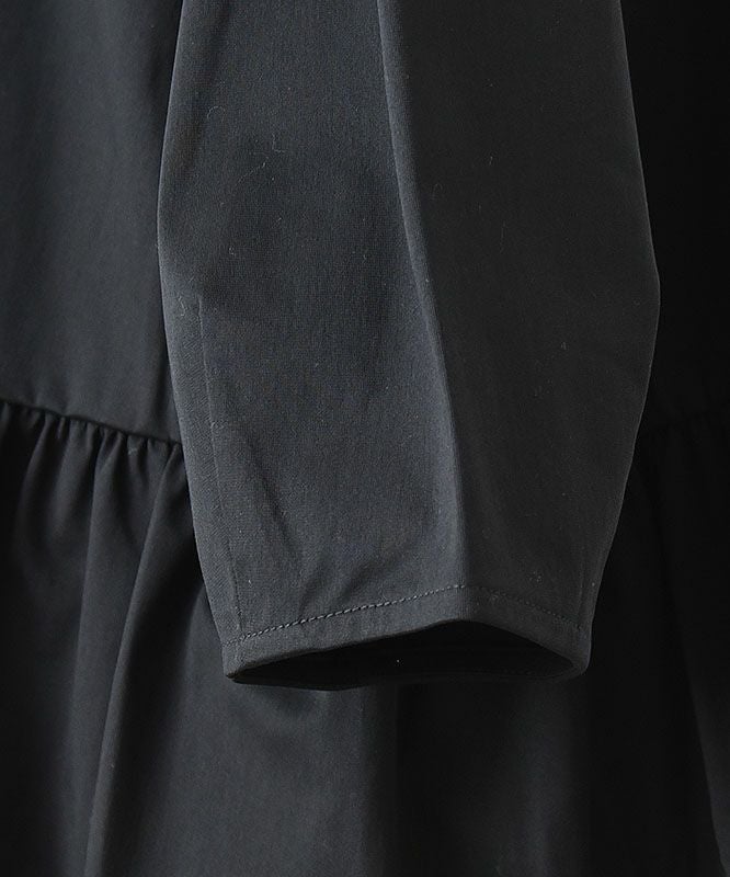 No18｜ギャザーデザインノーカラージャケット [[H24005]]