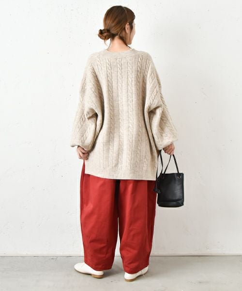 HARVESTY｜サーカスパンツ [[A11709]][C]