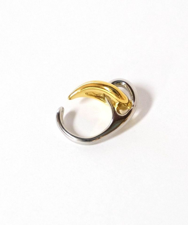 cadu.｜コンビカラーイヤーカフ/リング [[R-2410]][F] | ma28 ONLINE STORE