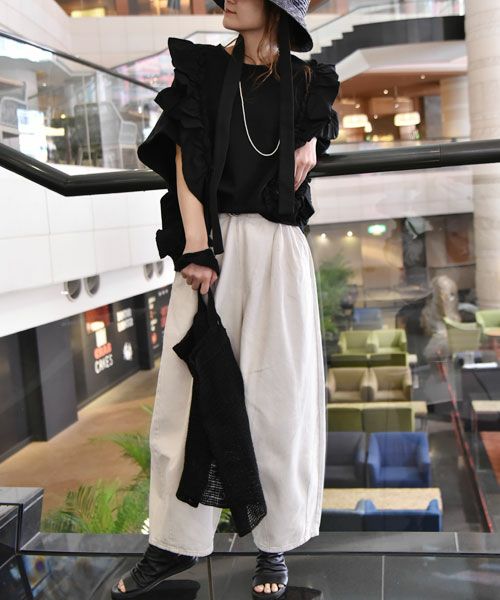 TRANOI.｜フリルデザインプルオーバー [[212R231]][C] | ma28 ONLINE STORE