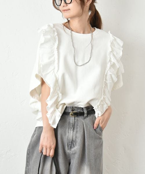 TRANOI.｜フリルデザインプルオーバー [[212R231]][C]