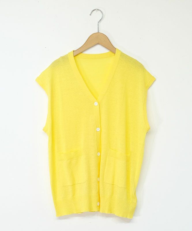 Our.｜綿麻ベストカーデ [[Ou-CD-01]][C] 