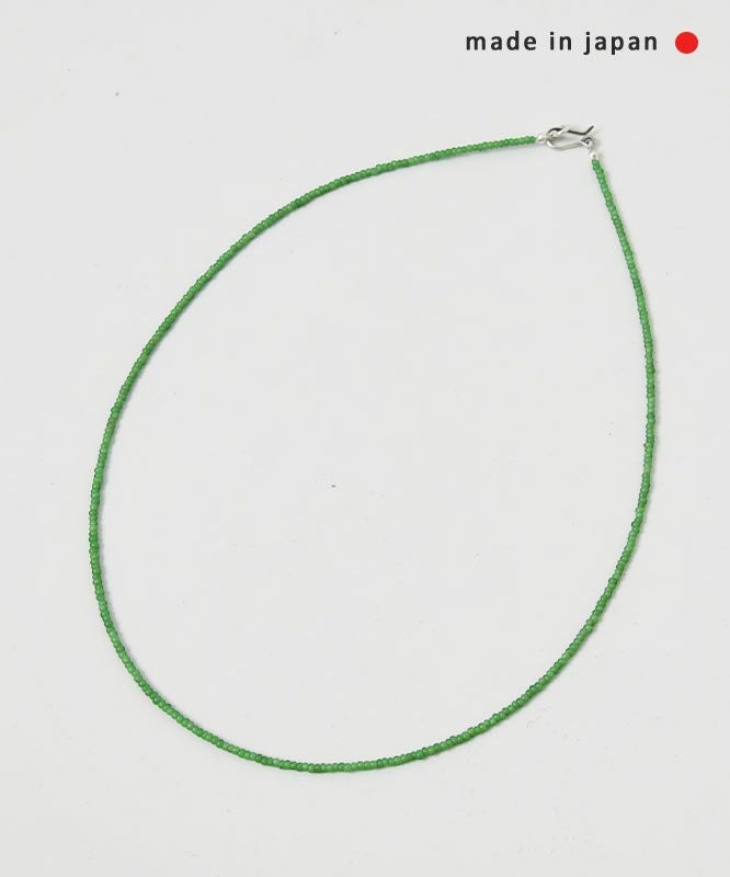 ROSETTA PRAYER｜ビーズネックレス（50cm） [[2mm BEADS NECKLACET]][C]