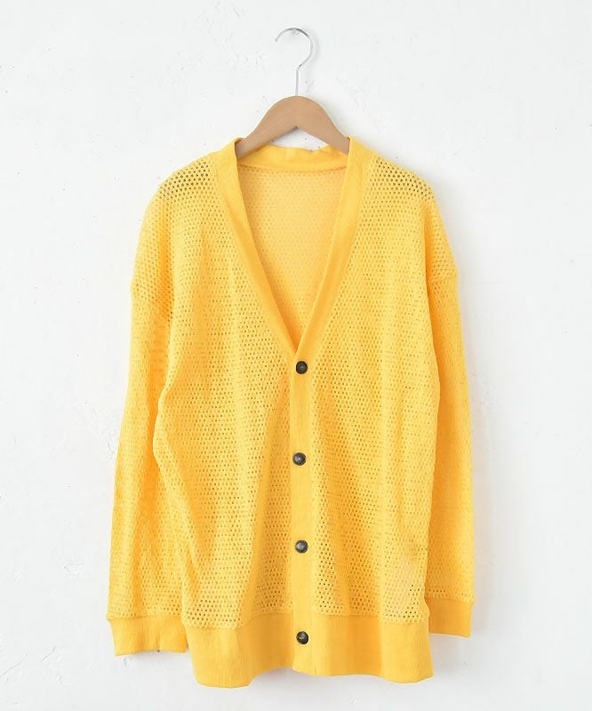  IN THE MARKET｜カラーメッシュカーティガン [[IN-076]]