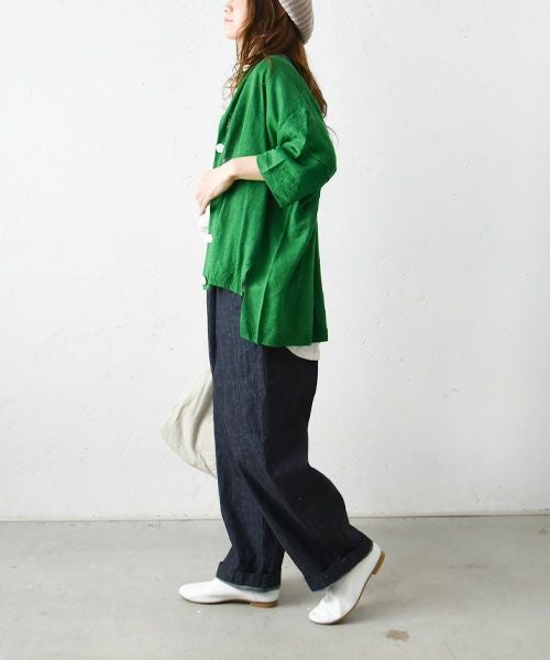 No18｜デニムイージーワイドボールパンツ [[CE1PT231008H]][C]