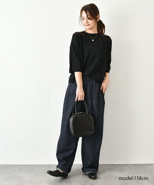 No18｜デニムイージーワイドボールパンツ [[CE1PT231008H]][C]