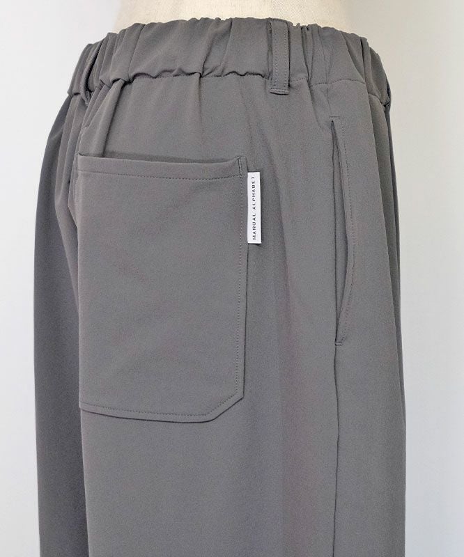 manual alphabet｜4WAY NYLON EASY WIDE PANTS [[MA-P-262]][D]