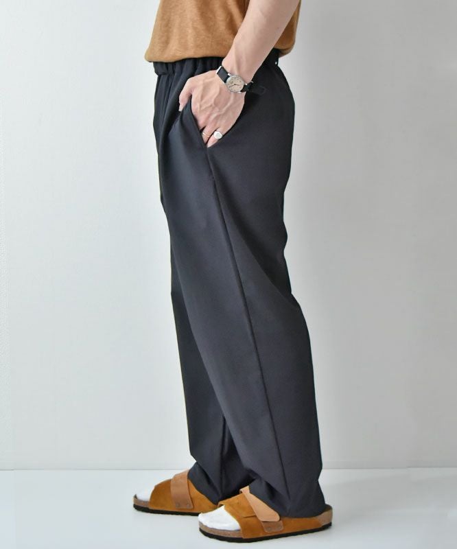 manual alphabet｜4WAY NYLON EASY WIDE PANTS [[MA-P-262]][D]