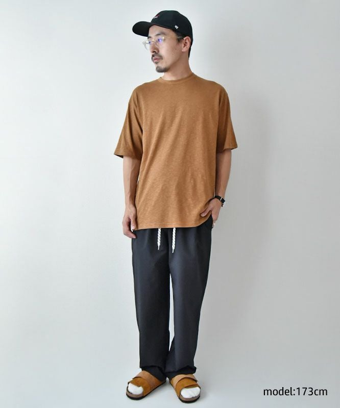 manual alphabet｜4WAY NYLON EASY WIDE PANTS [[MA-P-262]][D]