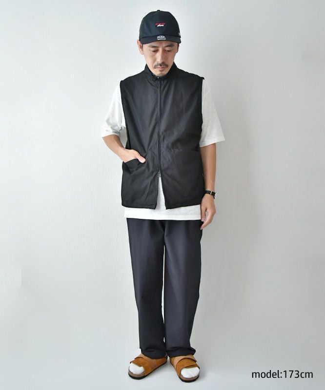 manual alphabet｜4WAY NYLON EASY WIDE PANTS [[MA-P-262]][D]