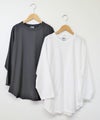WALLA WALLA SPORT｜7分丈ベースボールTEE [[3/4 BASEBALL TEE SOLID]][D]
