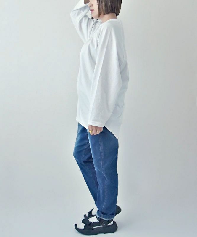 WALLA WALLA SPORT｜7分丈ベースボールTEE [[3/4 BASEBALL TEE SOLID]][D]