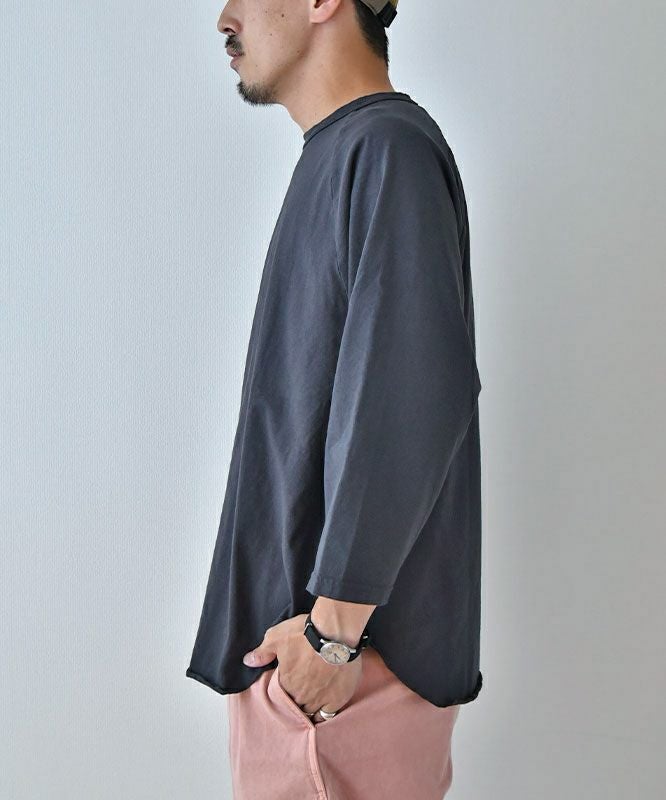 WALLA WALLA SPORT｜7分丈ベースボールTEE [[3/4 BASEBALL TEE SOLID]][D]
