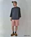 WALLA WALLA SPORT｜7分丈ベースボールTEE [[3/4 BASEBALL TEE SOLID]][D]