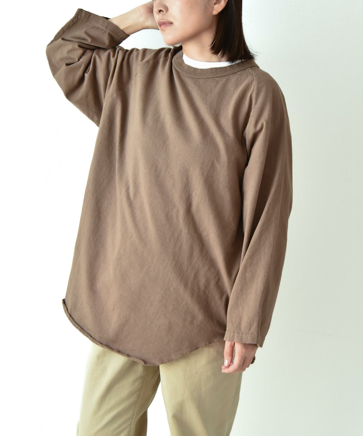 WALLA WALLA SPORT｜7分丈ベースボールTEE [[3/4 BASEBALL TEE SOLID]][D]
