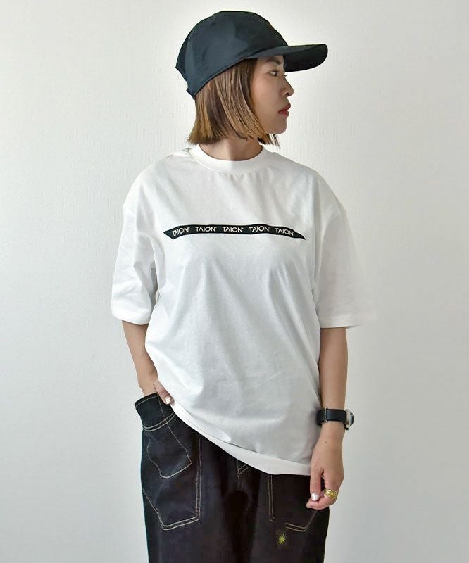 TAION｜BASIC STORAGE T-SH“TAPE LOGO” [[TAION-TS05-PR05]][D]