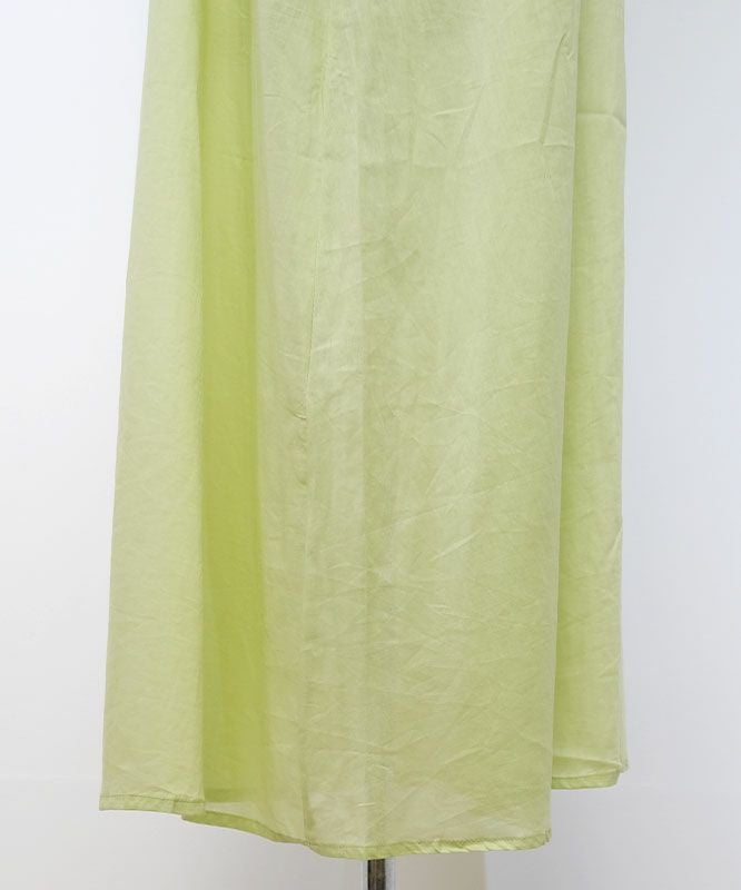 day standard｜バンドカラーボリュームギャザーOP [[36-0088]][D]